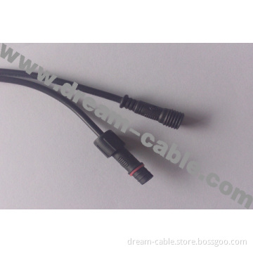 Mini 2pin DIN Waterproof Cable with Screw